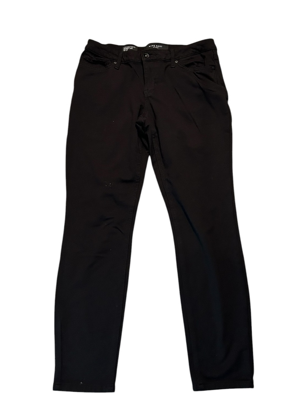 Nine West Black Cigarette Fit Stretch  Skinny Jeans for Women